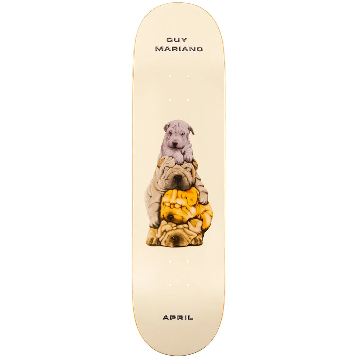 April - Guy Mariano The Dogs 8.5 Skateboard Deck