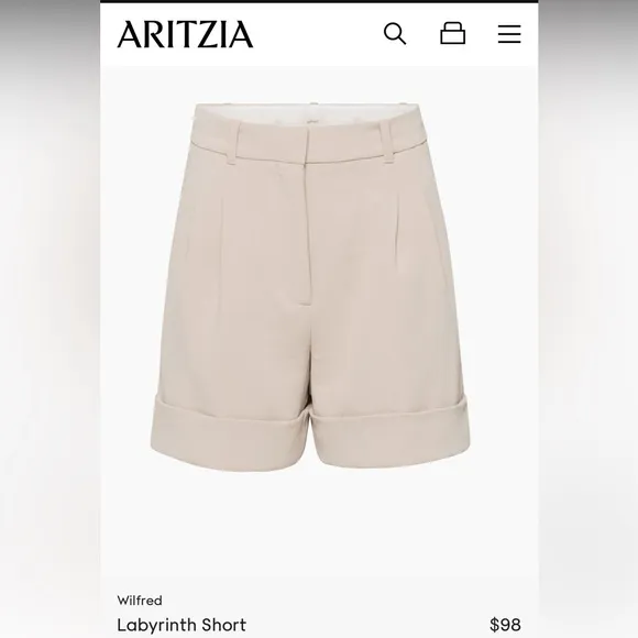 Aritzia Wilfred Labyrinth Short