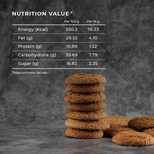 Auric Ragi Almond Cookies