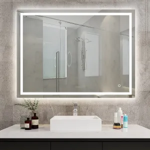 (B) Sharp Bathroom Mirror