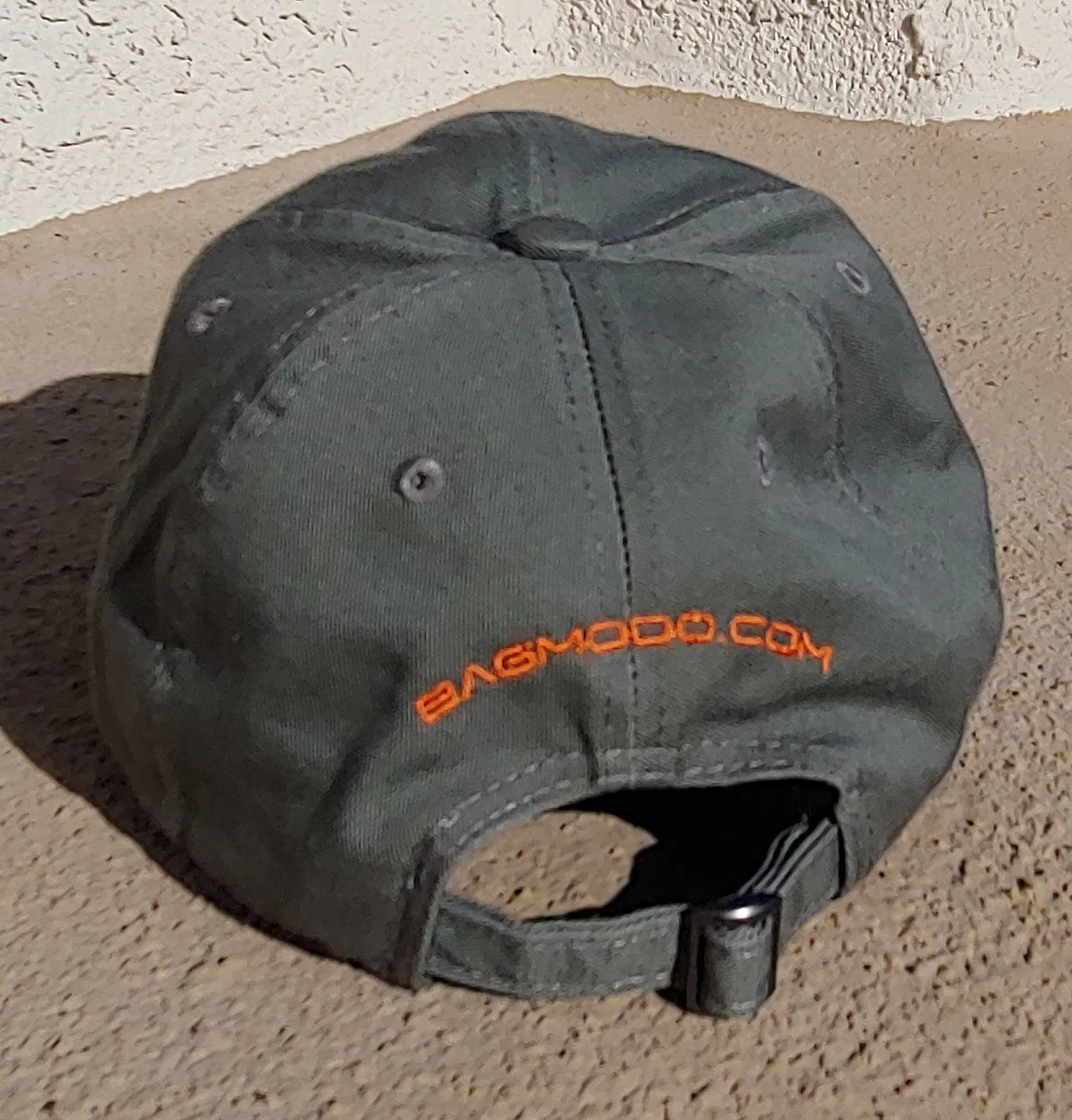 BAGMODO® Distressed Light Olive Cap