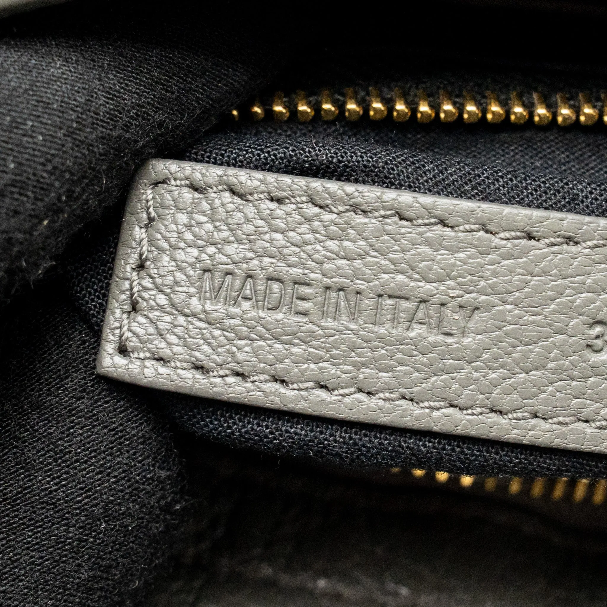 Balenciaga Mini City Bag Calfskin Grey GHW