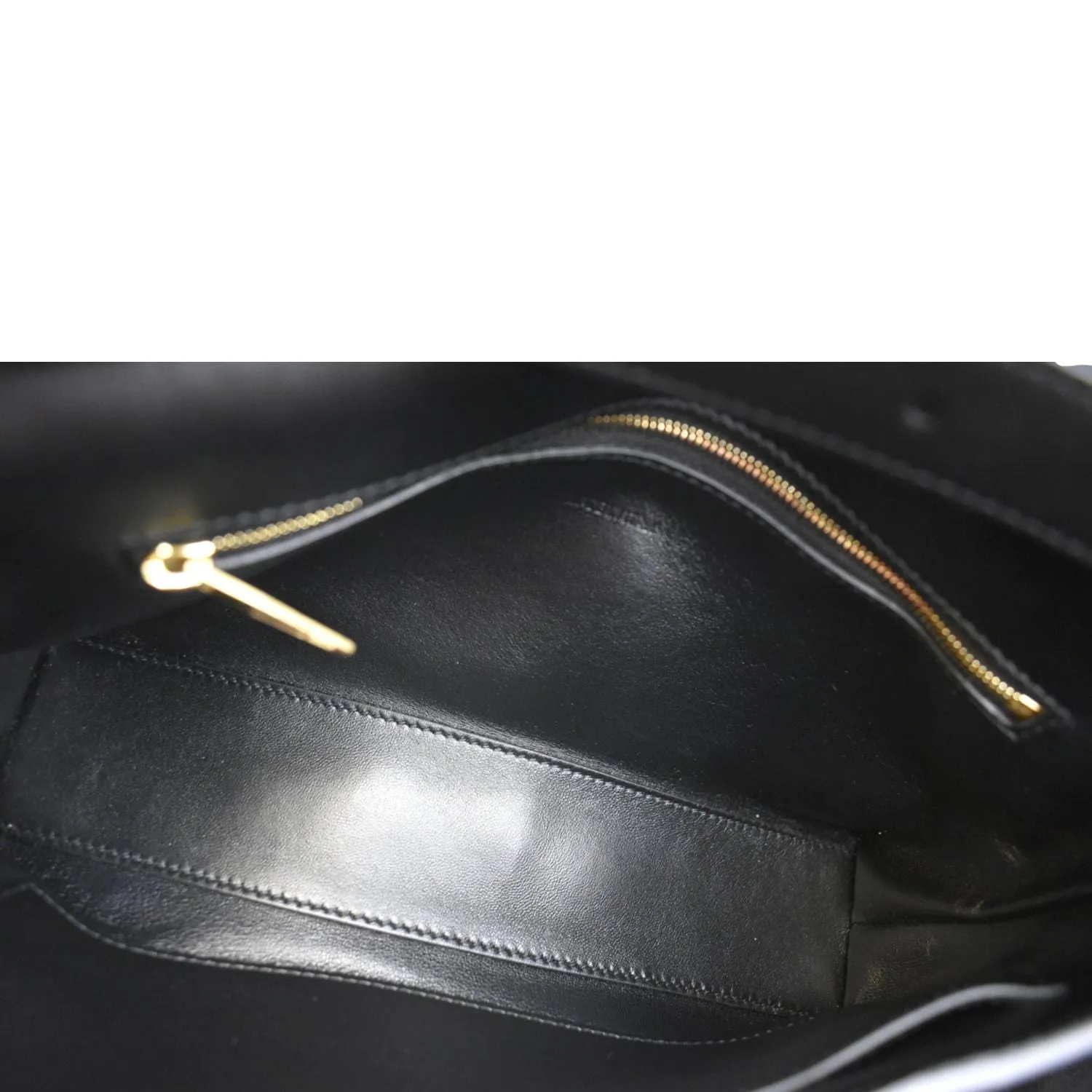 BALENCIAGA Treize Leather Shoulder Bag Black