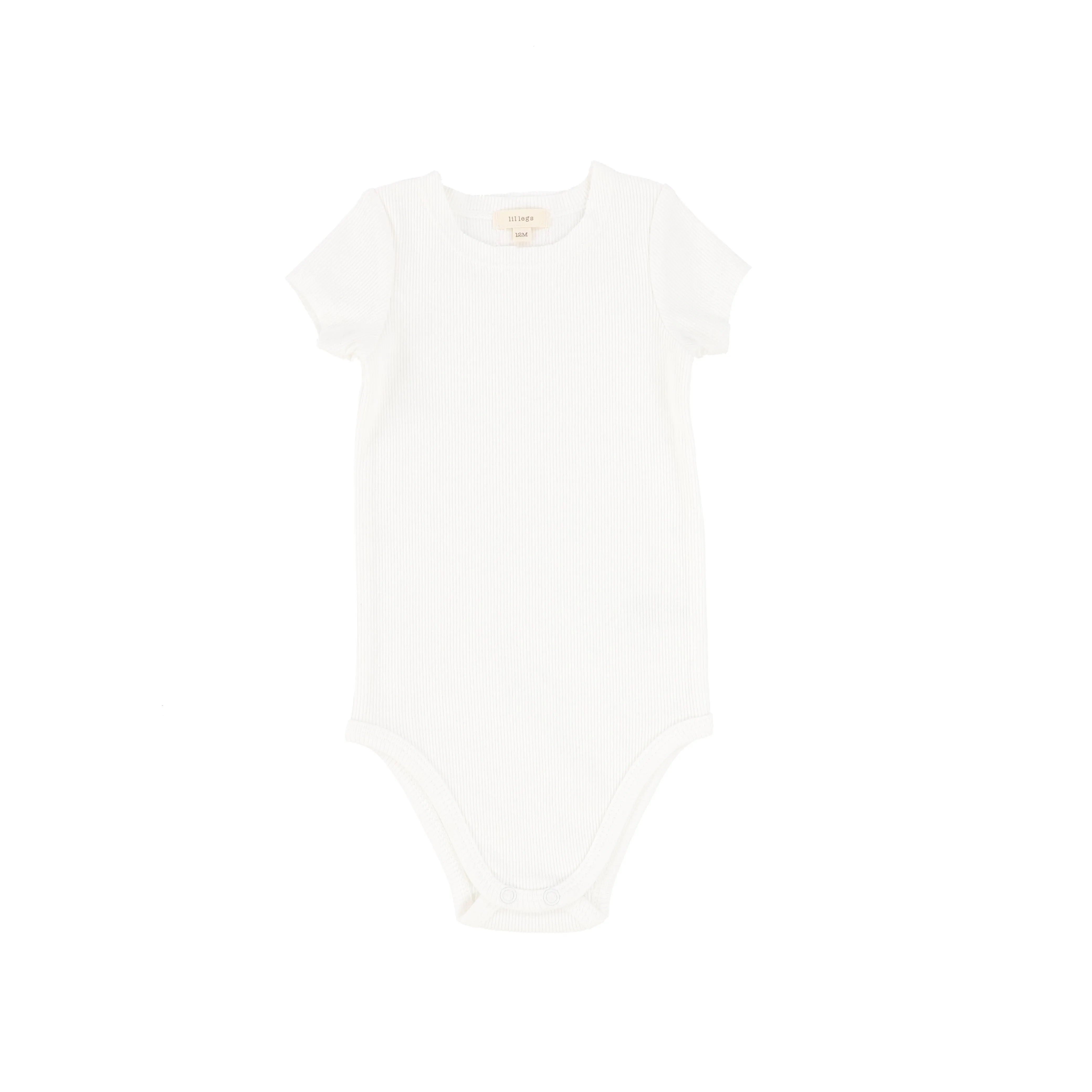 Basic Ribbed Short Sleeve Onesie