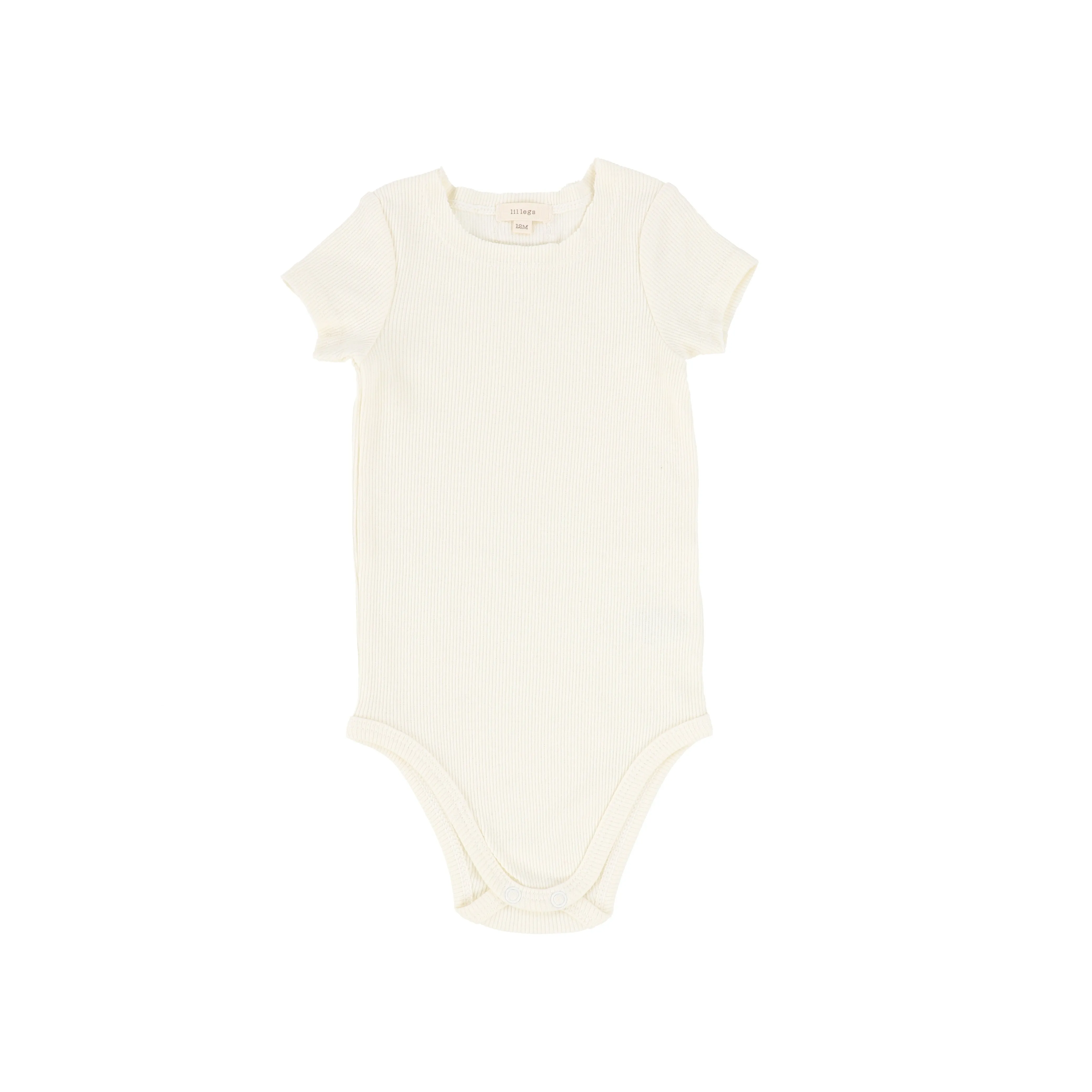 Basic Ribbed Short Sleeve Onesie