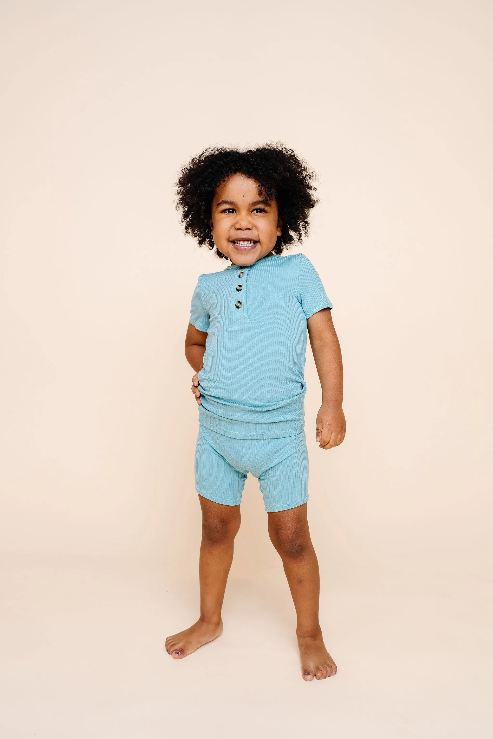 Beckham Ribbed Shortie Set