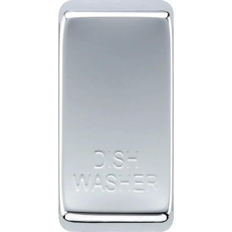BG RRDWPC Nexus Grid Rocker Embossed (DISH WASHER) - Polished Chrome