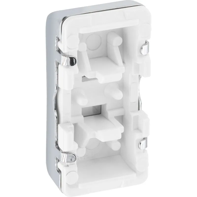 BG RRDWPC Nexus Grid Rocker Embossed (DISH WASHER) - Polished Chrome