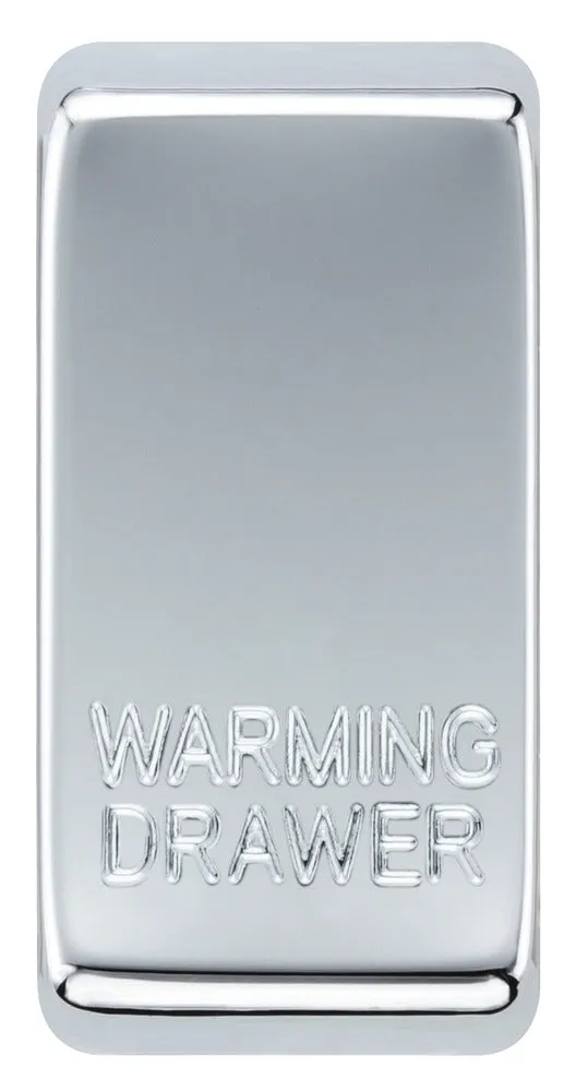 BG RRWDPC Nexus Grid Rocker Embossed (WARMING DRAWER) - Polished Chrome