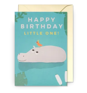 Birthday Hippo