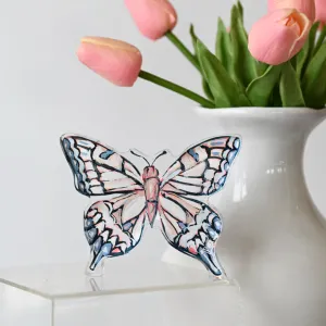 Bitty Neutral Acrylic Butterfly
