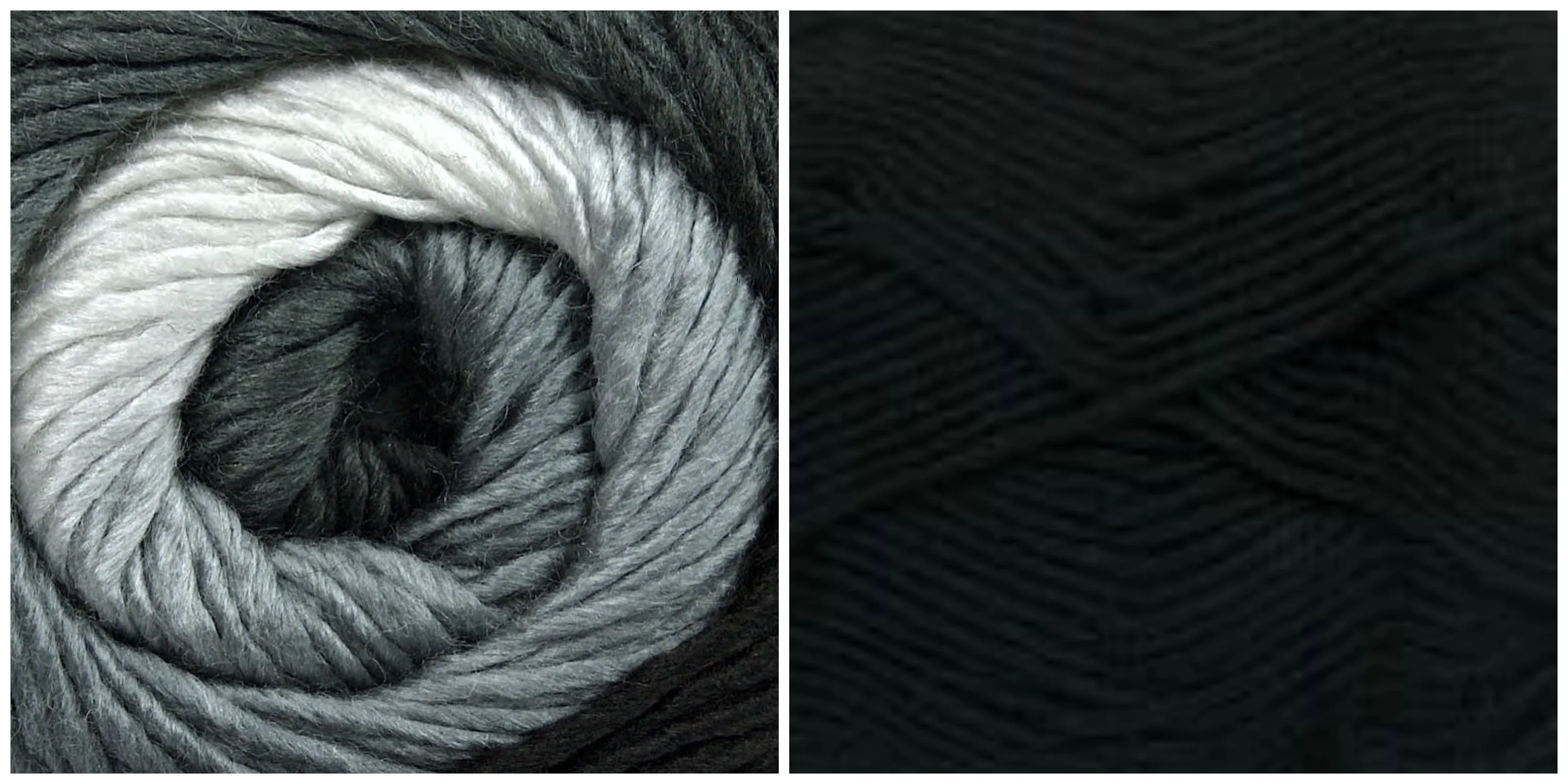 BLACK   PLATINUM - Embossed Phoenix Vortex Shawl KIT
