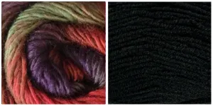 BLACK   VERDANA - Embossed Natura Hat KIT