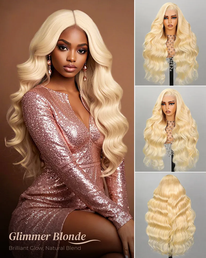 Blonde #613 Body Wave 13x4 Lace Front Human Hair Wig Free Part