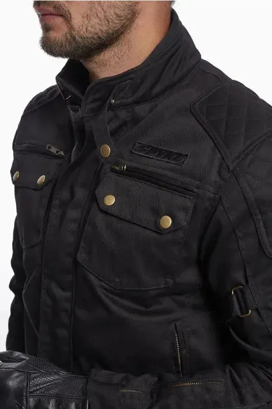 Blouson Moto Vintage Homme Homologué - LONDON