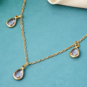 Blue Stone Necklace