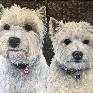 Boaty & Cooper - West Highland Terriers