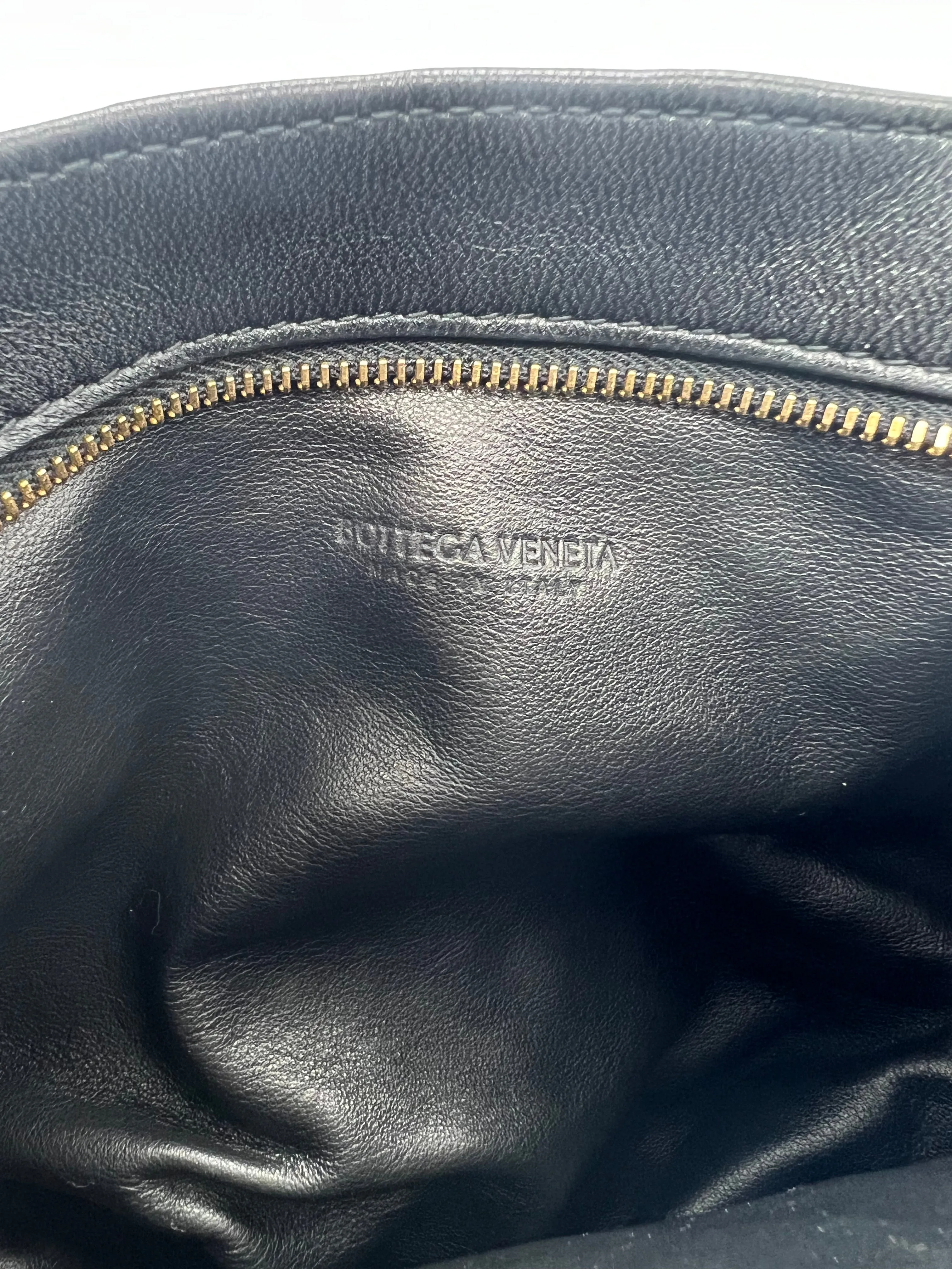 Bottega Veneta Black Nappa Intrecciato Mini BV Twist Bag