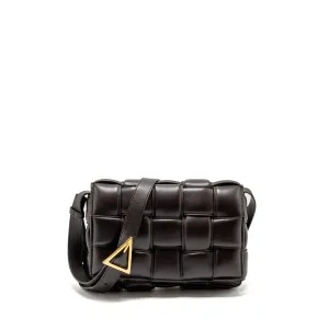 Bottega Veneta Padded Cassette Lambskin Brown GHW