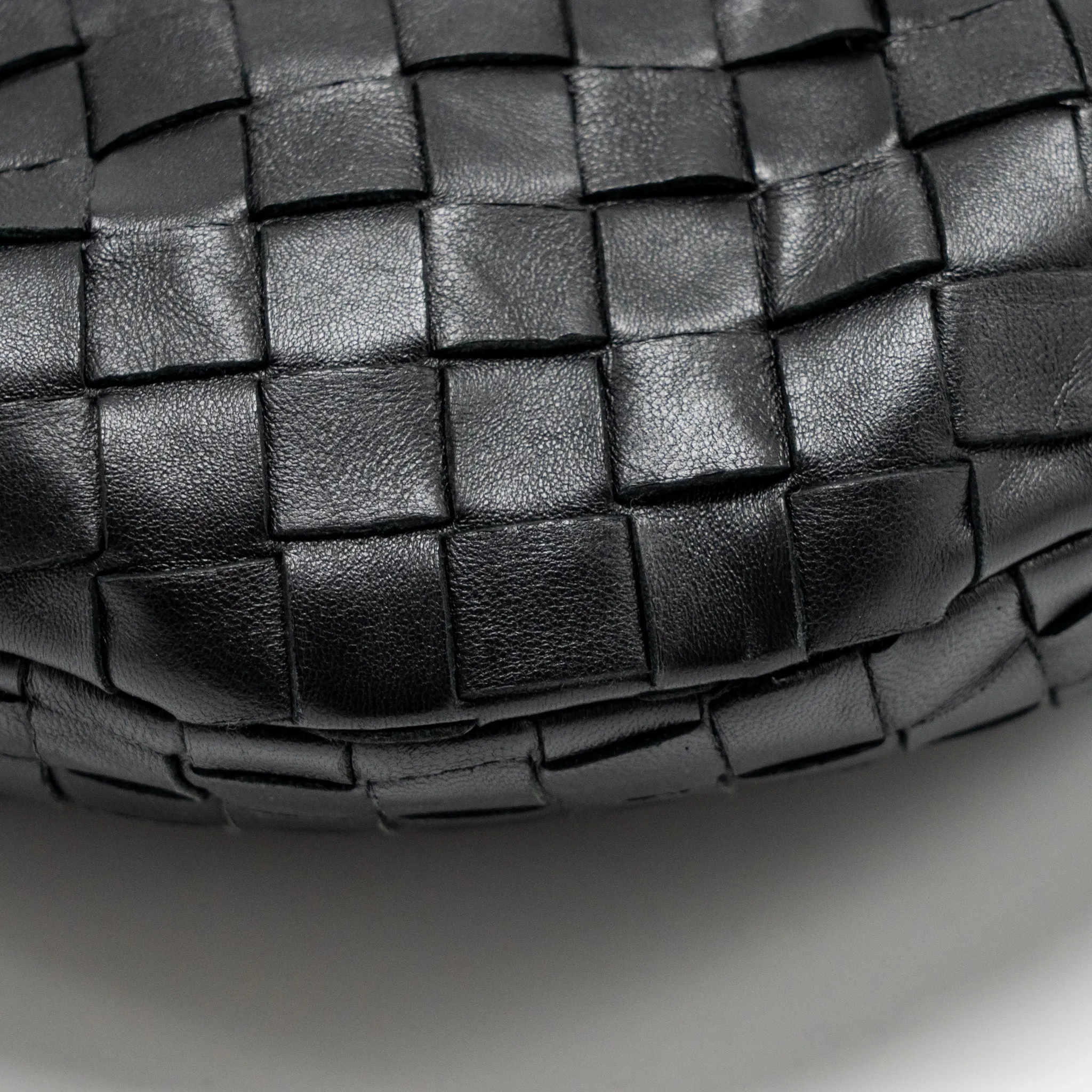 Bottega Veneta Small Jodie Lambskin Black SHW