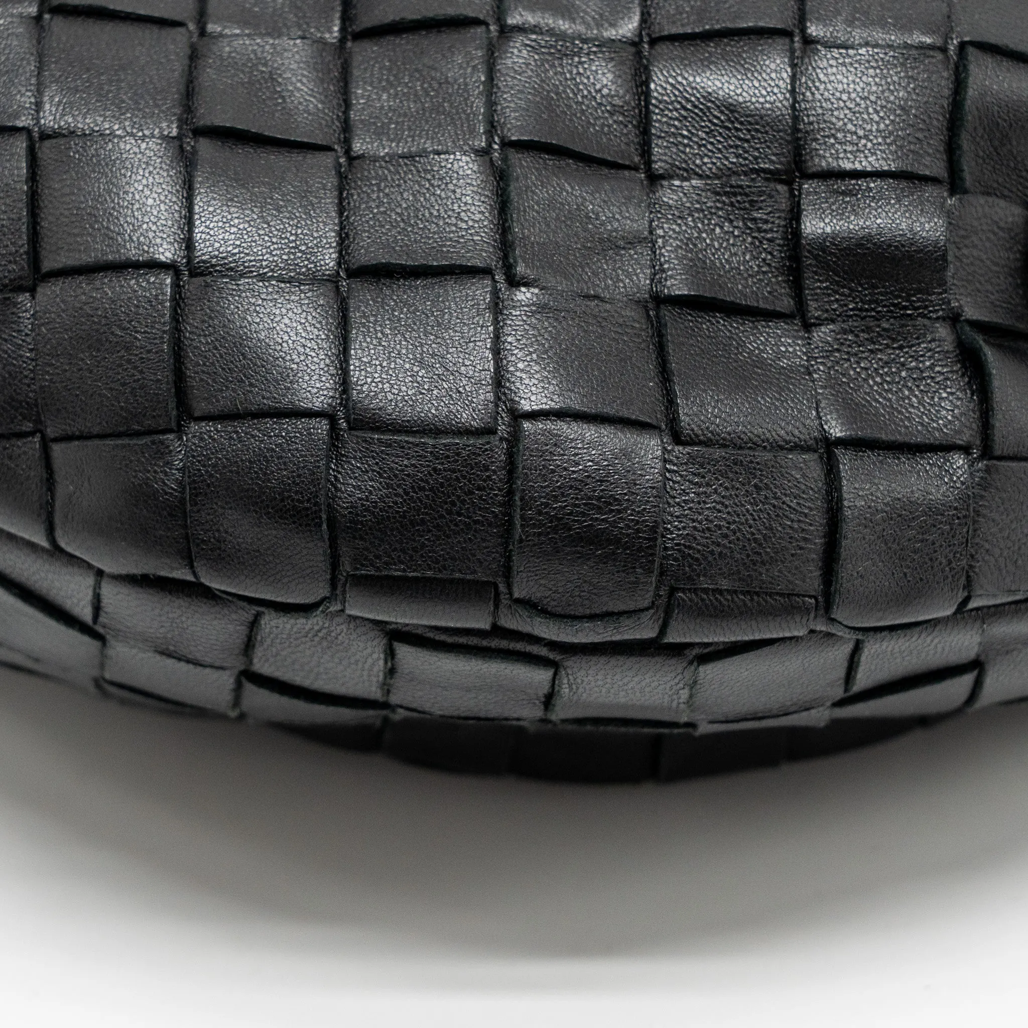 Bottega Veneta Small Jodie Lambskin Black SHW