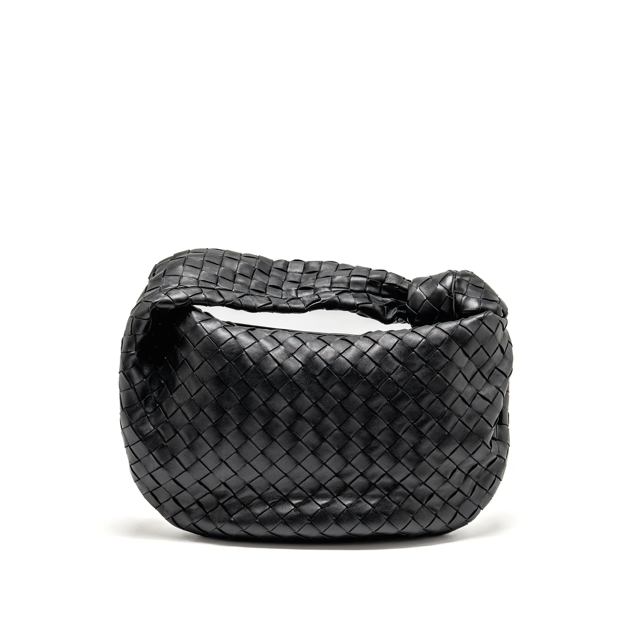 Bottega Veneta Small Jodie Lambskin Black SHW