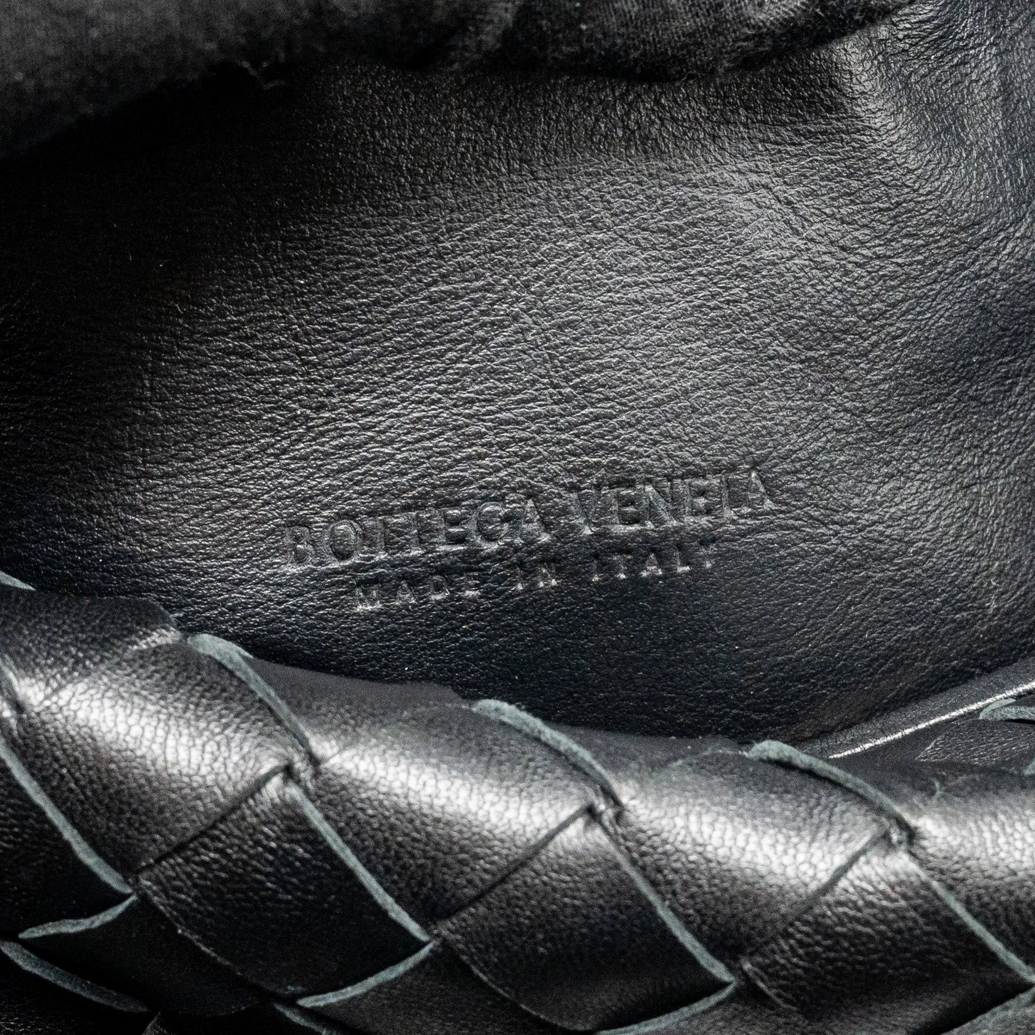 Bottega Veneta Small Jodie Lambskin Black SHW