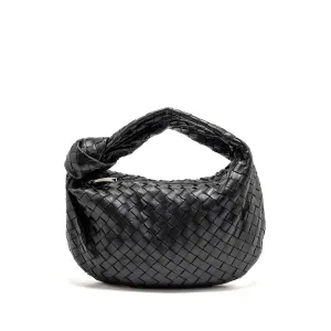 Bottega Veneta Small Jodie Lambskin Black SHW
