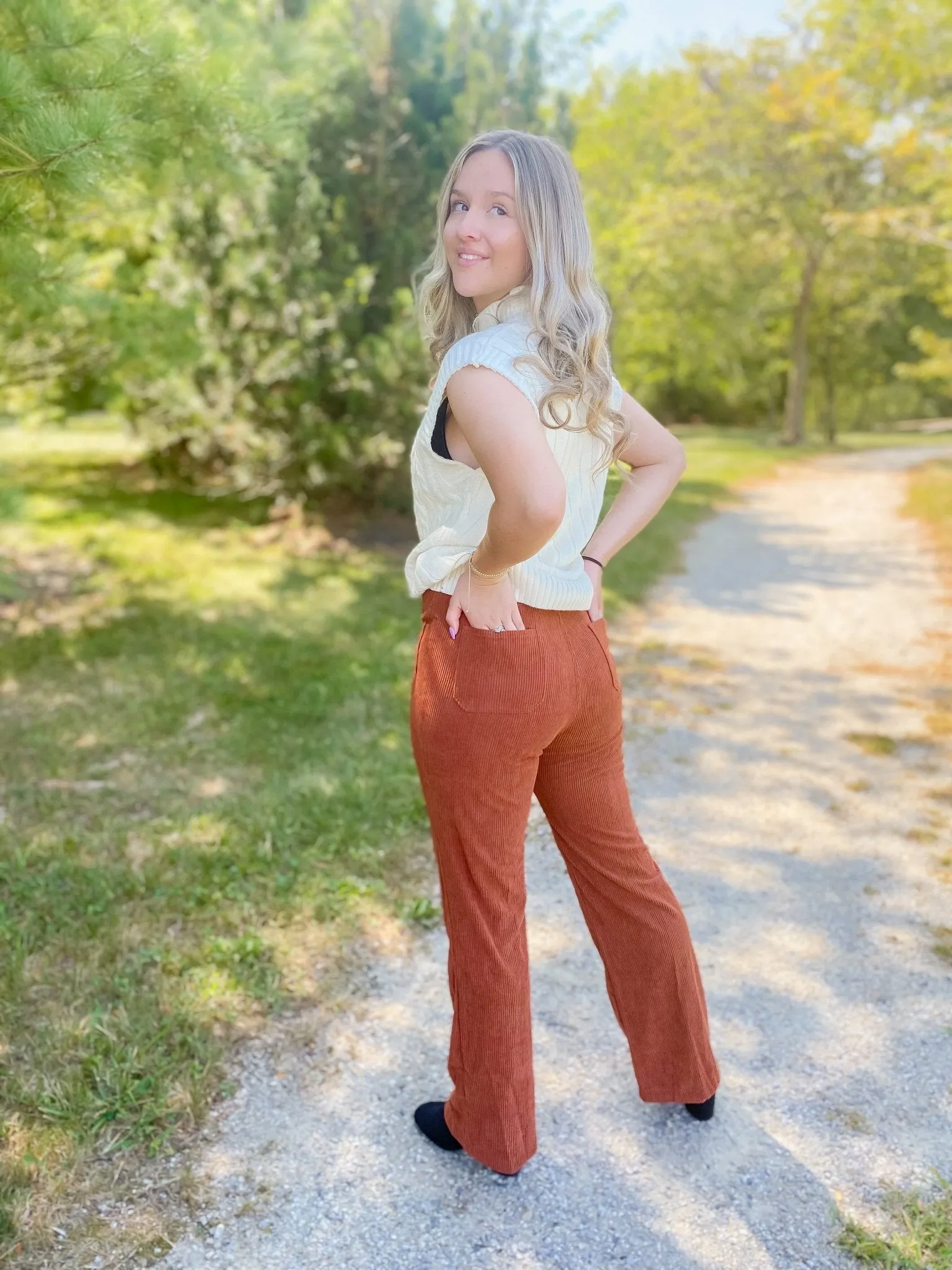 Breezy Corduroy Trousers