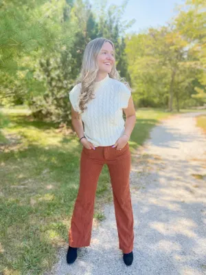 Breezy Corduroy Trousers