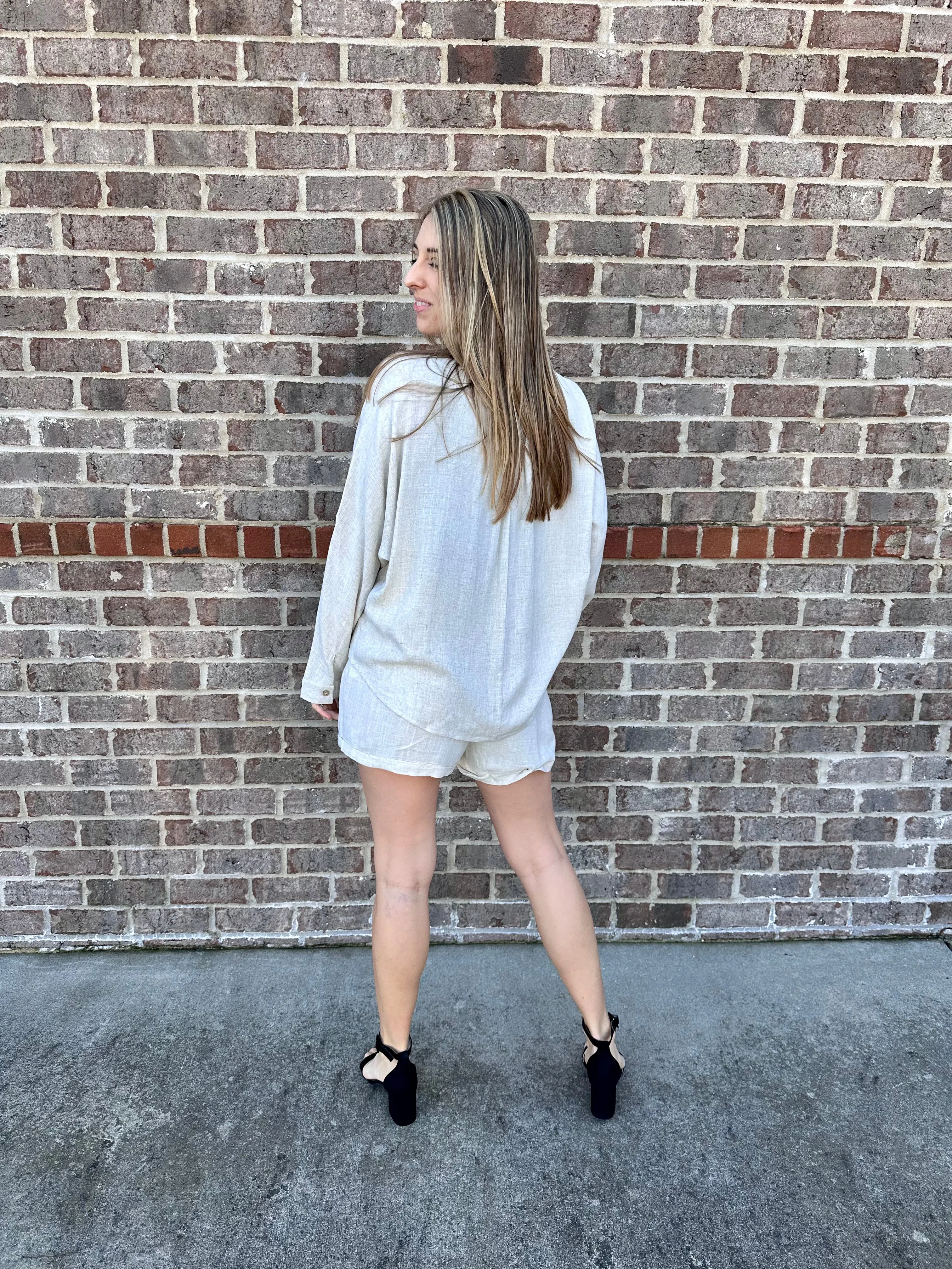 Breezy Linen Bliss Blazer