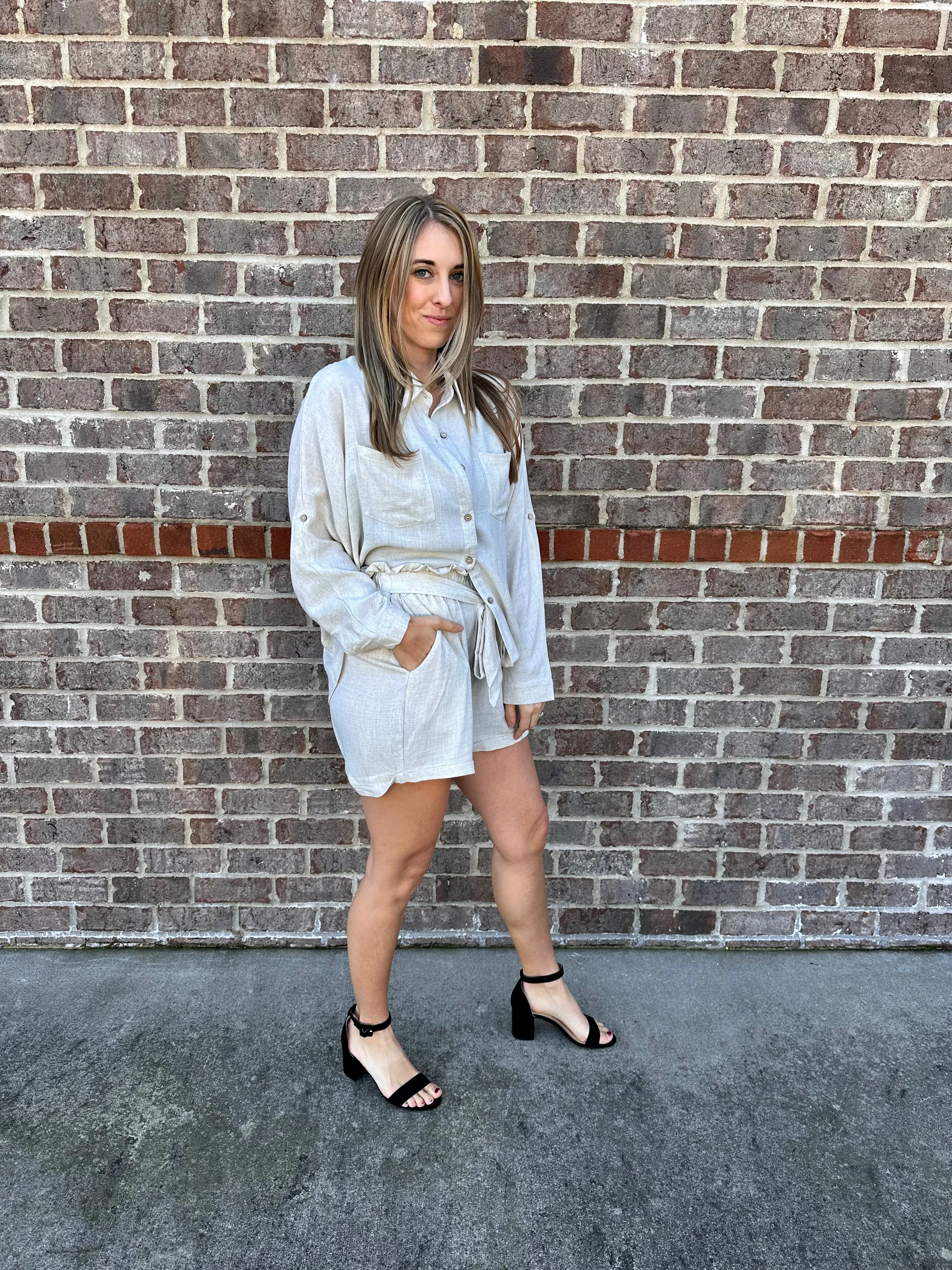 Breezy Linen Bliss Blazer