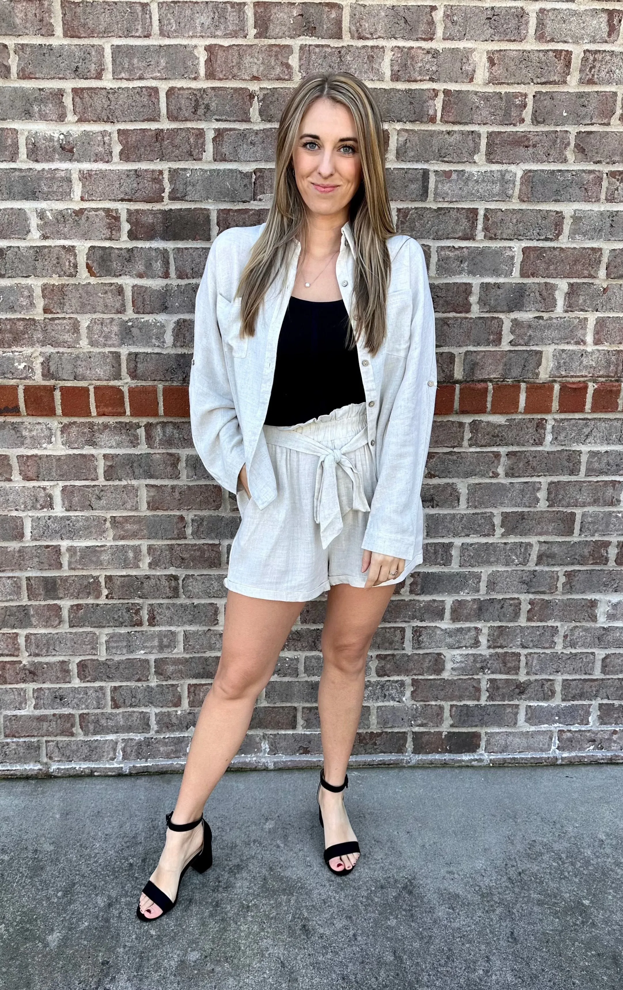 Breezy Linen Bliss Blazer