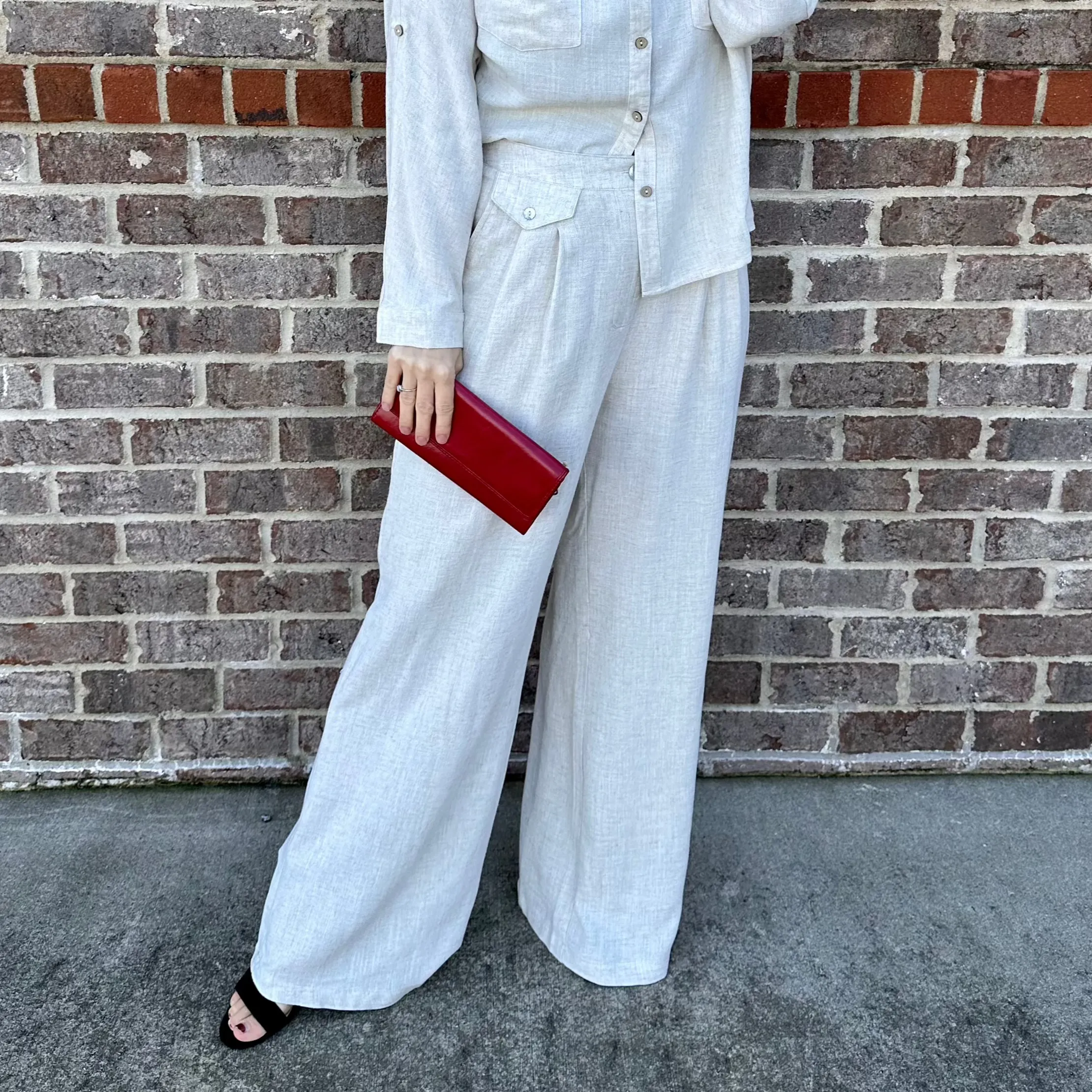 Breezy Linen Bliss Trousers