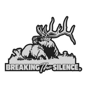 BULL ELK DECAL Titled "Breaking the SilenceBy Upstream Images -