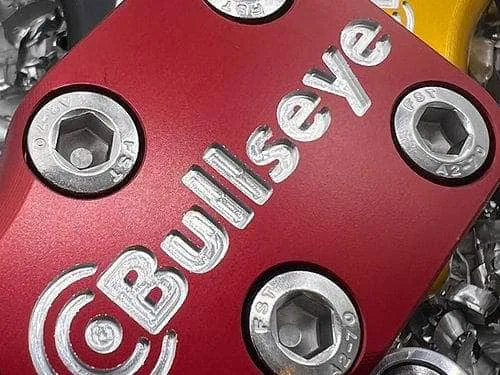 Bullseye Deep Engraved Inverted 57mm Stem