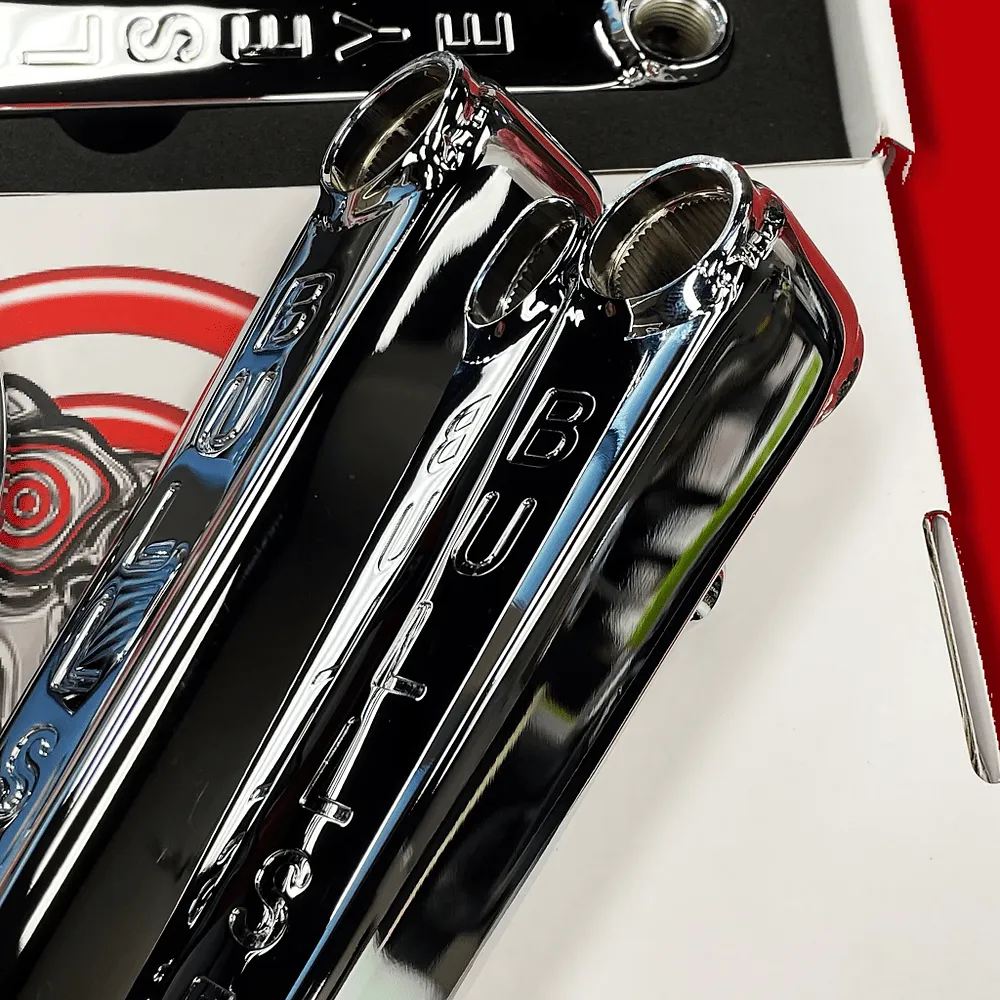 Bullseye Retro Box Cranks Show Chrome