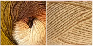 BUTTERSCOTCH   COLEUS - Embossed Phoenix Scarf KIT