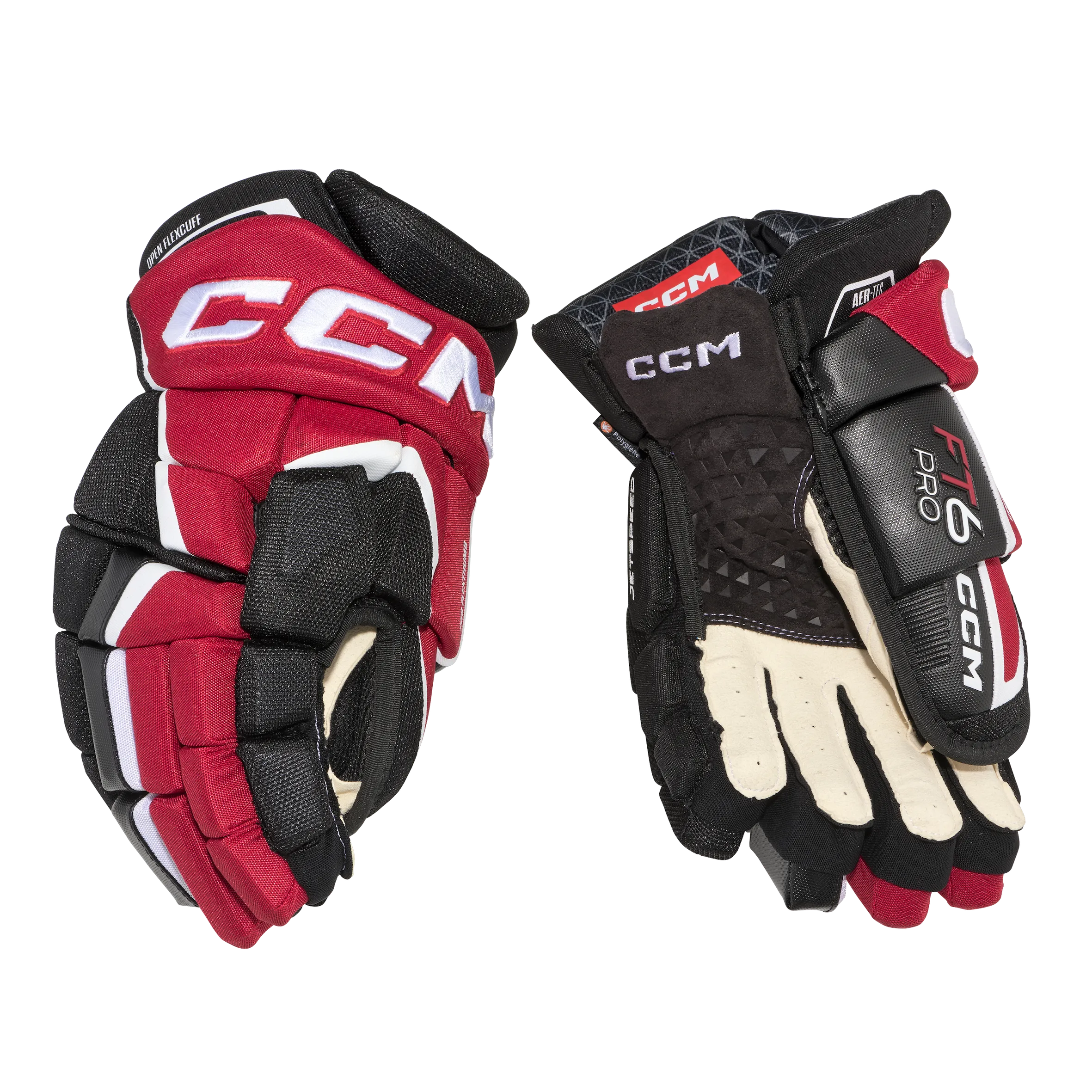 CCM Jetspeed FT6 Pro Gloves- Junior