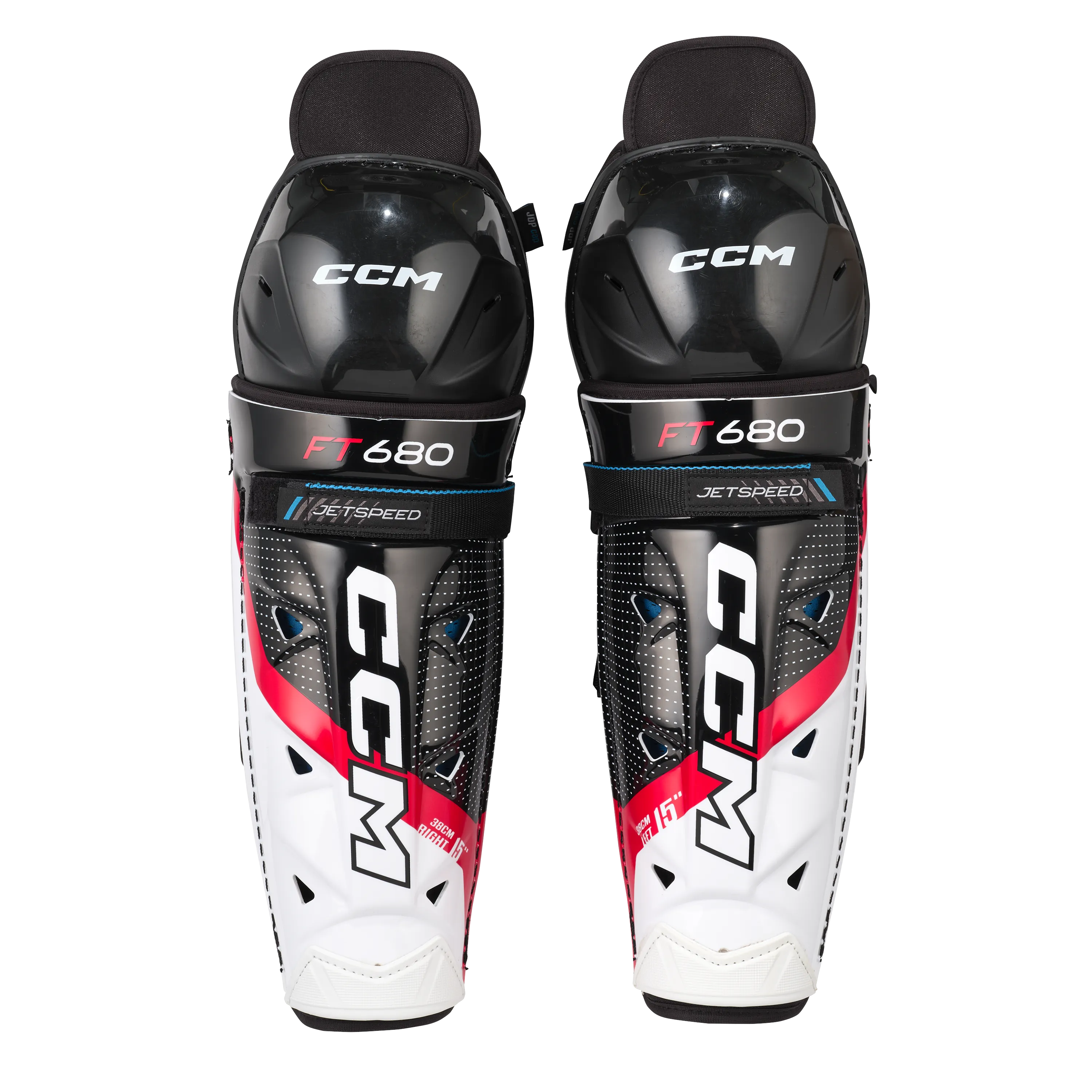CCM Jetspeed FT680 Shin Pads- Junior