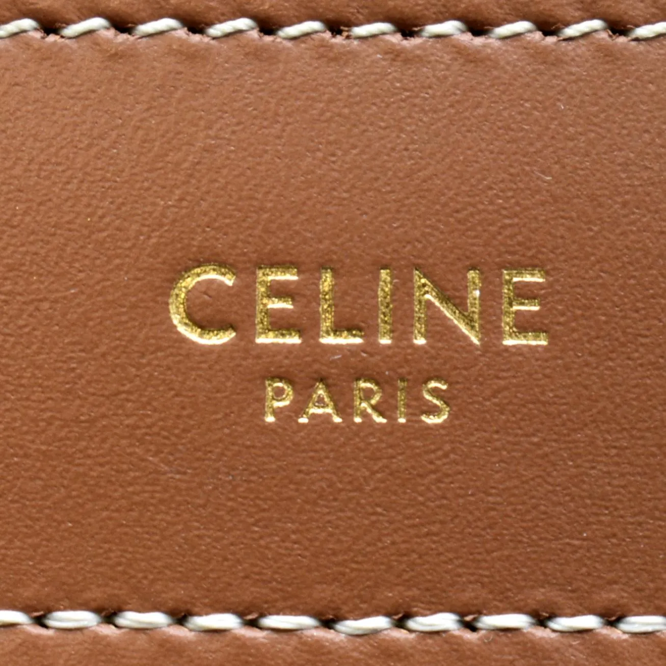 CELINE Luggage Denim Leather Tote Crossbody Bag Bicolor