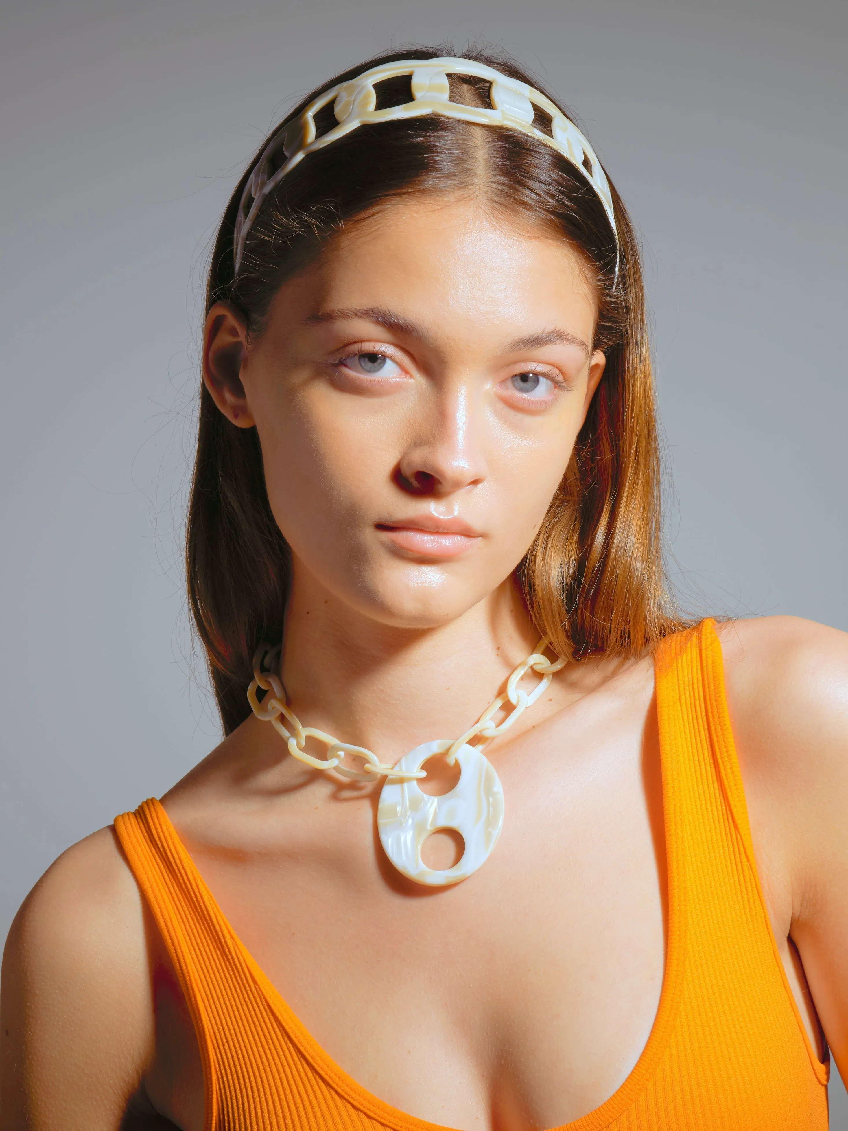 Chain Large Ivory Alice Band