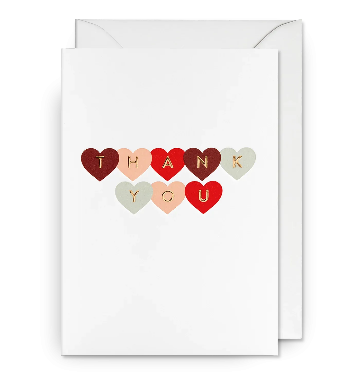 Chain of Love Hearts Thank You