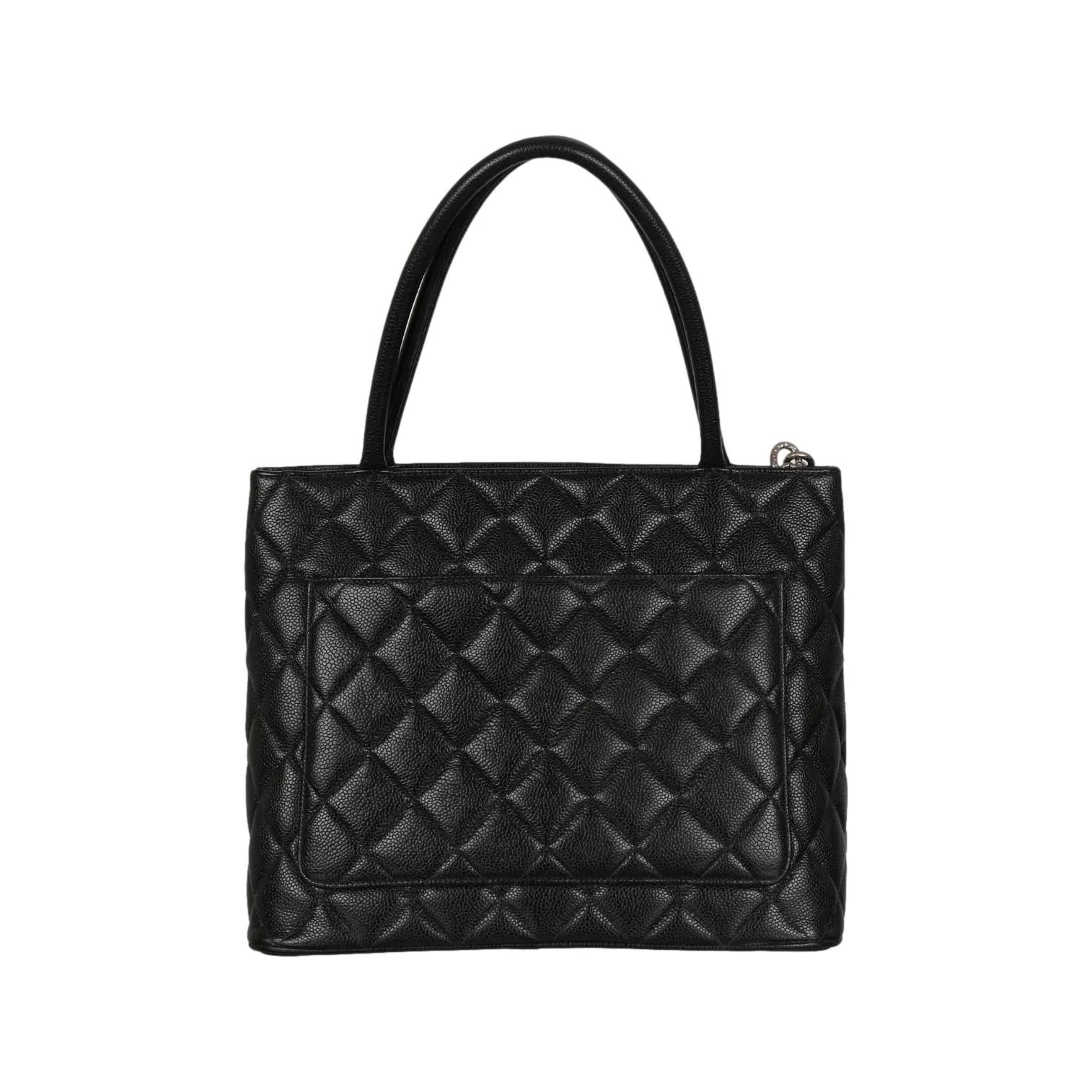 Chanel Black Caviar Medallion Bag