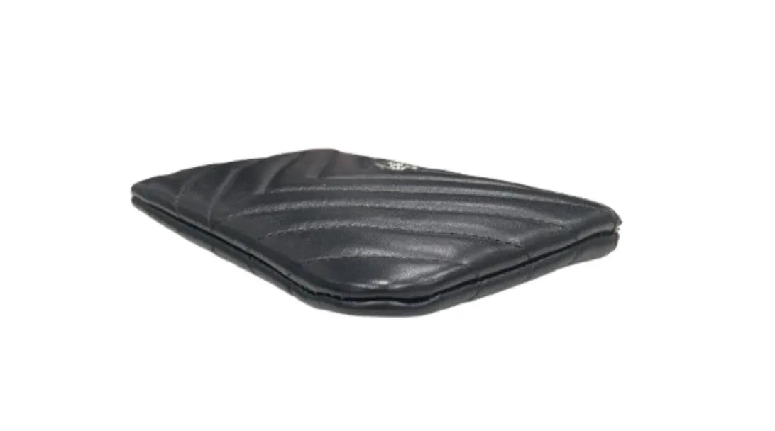 Chanel Chevron Zip Pouch