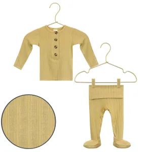 Charlie Ribbed Top   Bottoms