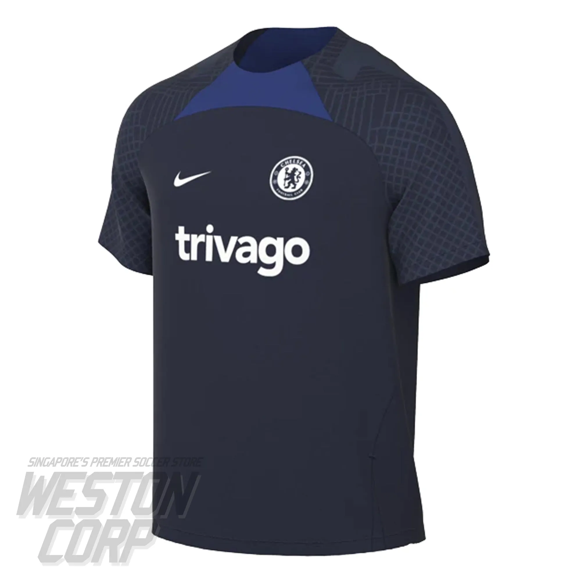Chelsea Adult 2022-23 Strike Training Jersey (Navy)