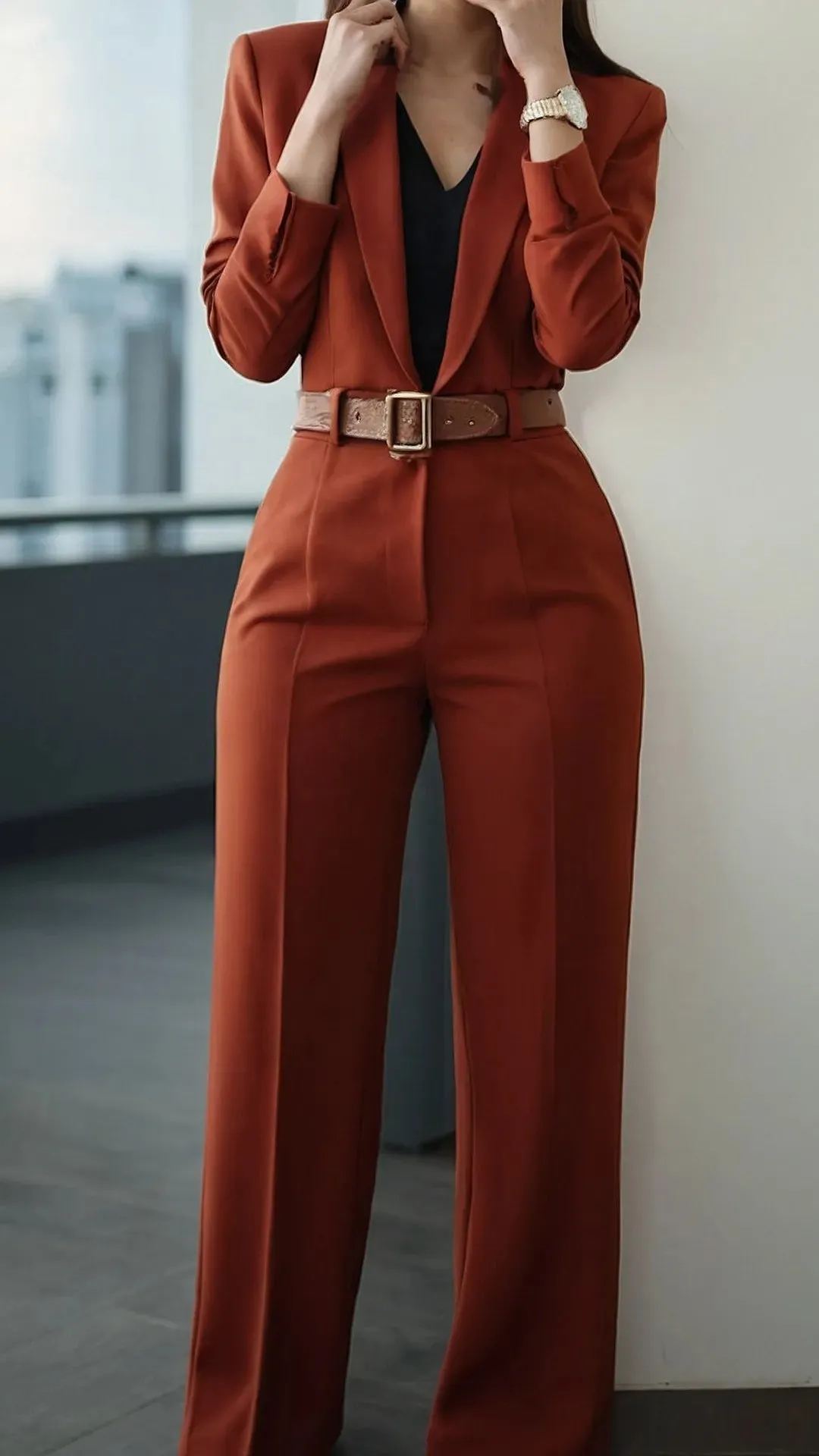 Chic Layers: 19 Stylish Work Outfits for Women You Need for 2024 Fall