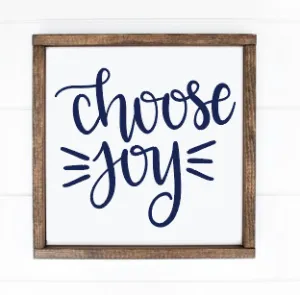 Choose joy