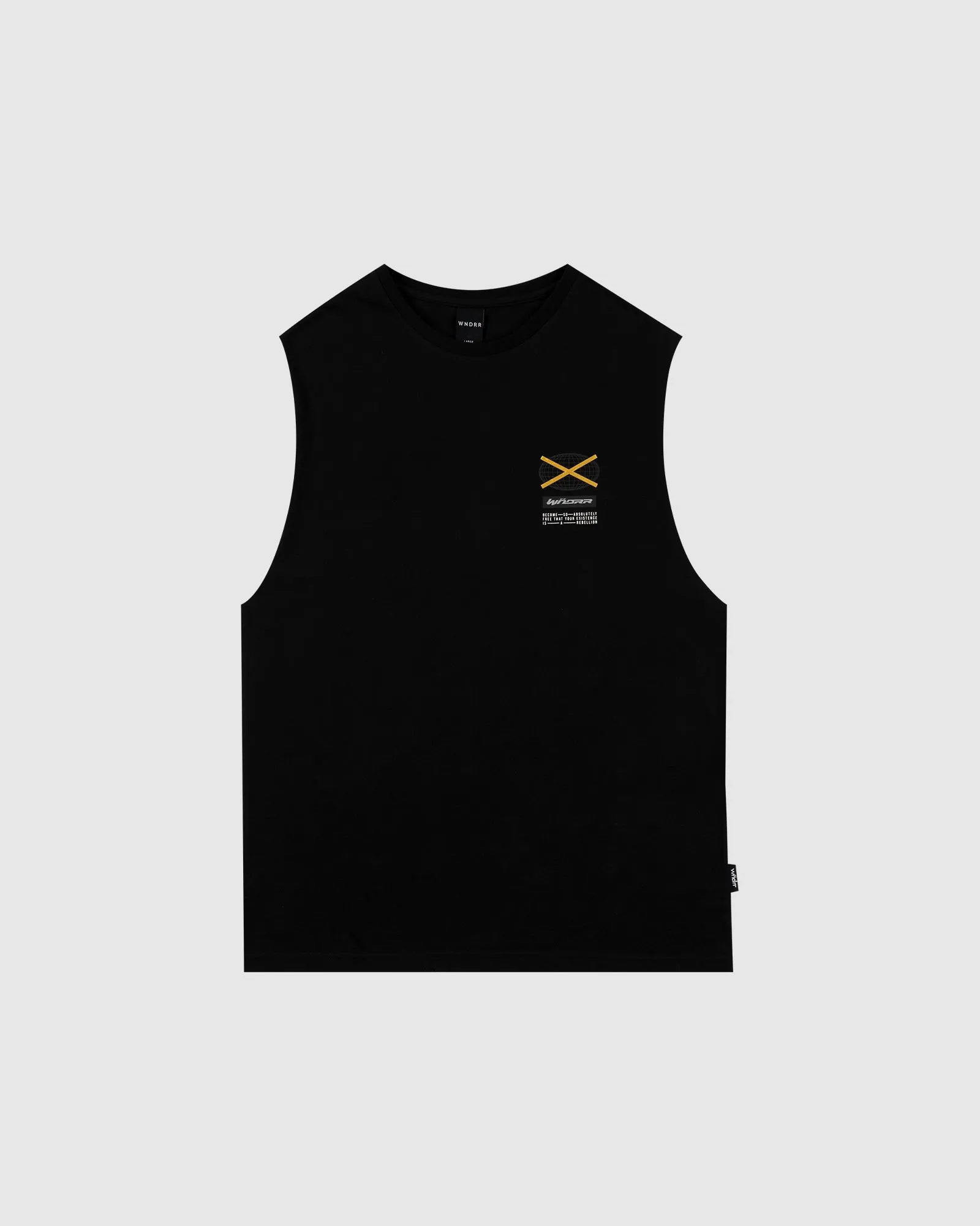 Citadel Muscle Top - Black